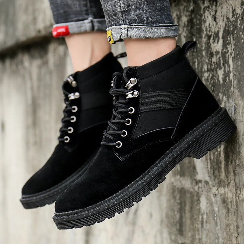2019 Модные мужские военные ботинки уличные теплые зимние нескользящие кроссовки