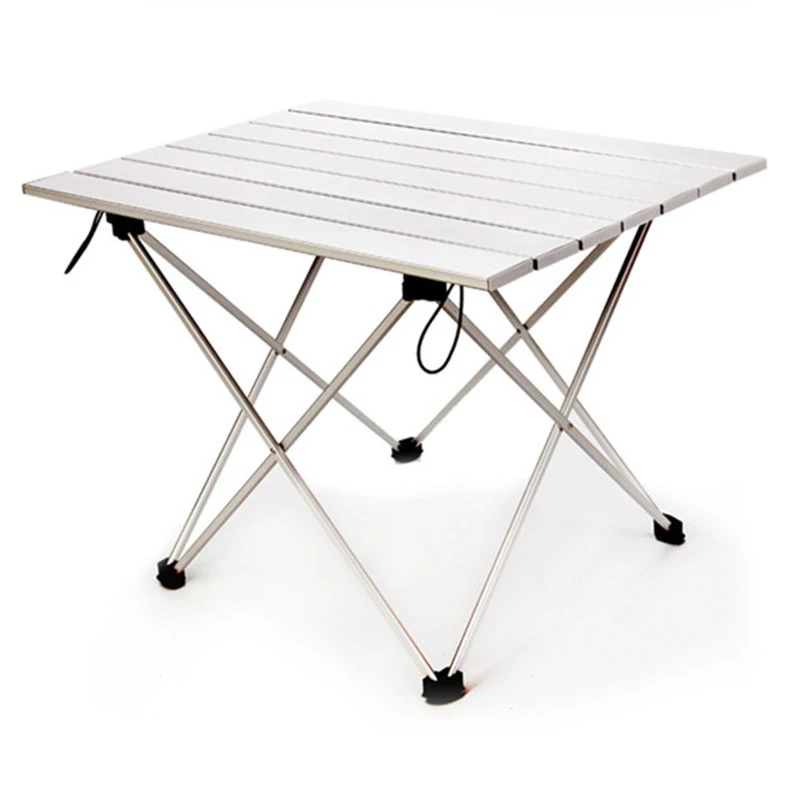 

Стол складной для кемпинга на открытом воздухе, портативный столик, компьютерная кровать, ультралегкий алюминиевый, для пешего туризма, ска...