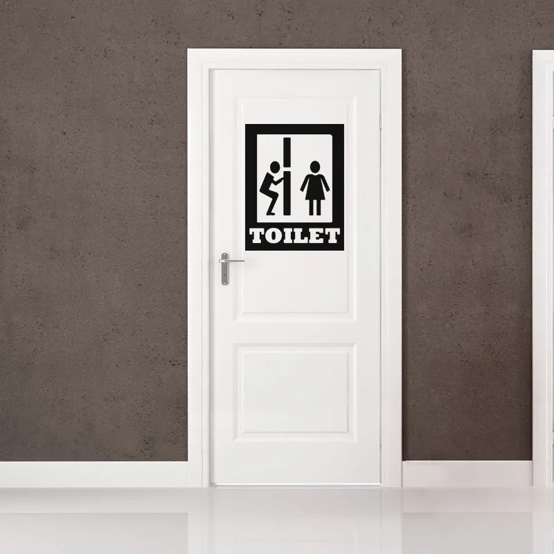 Наклейка на стену унитаза 24 х30 см|Наклейки стену| |