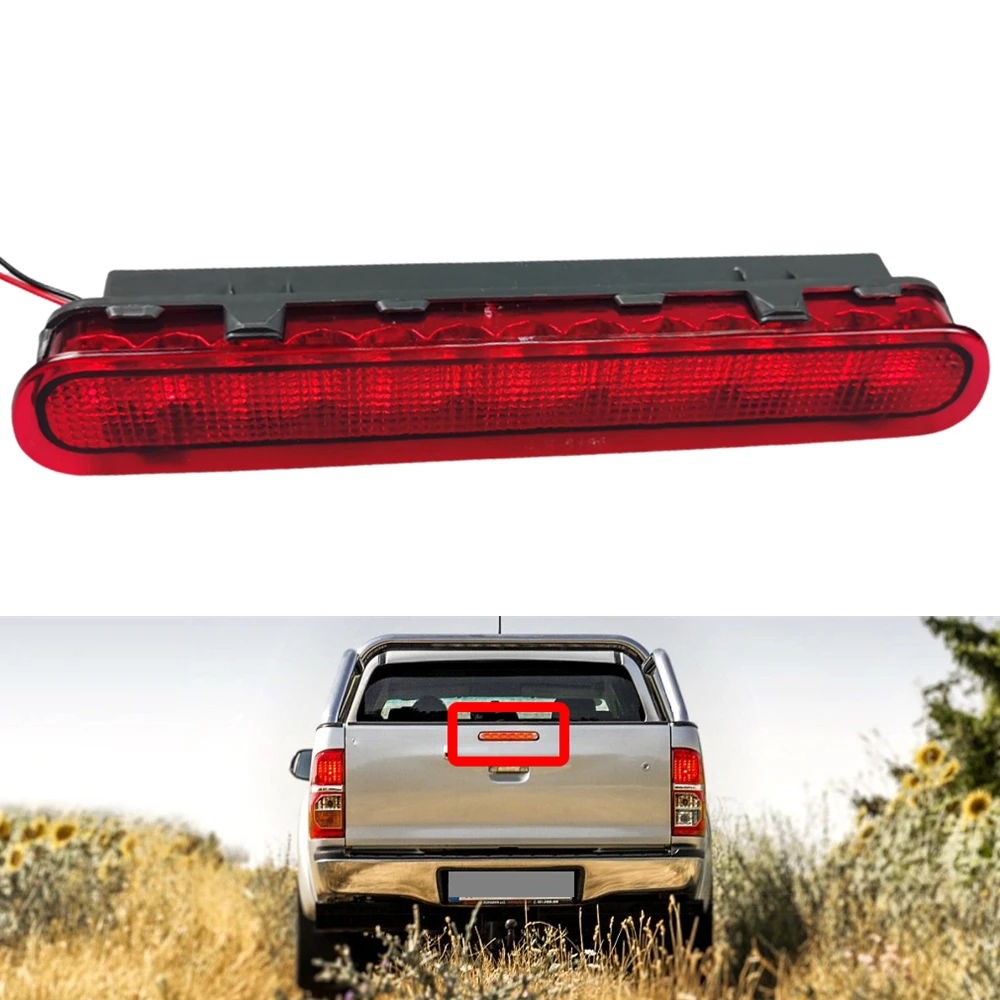 

1Pc 12V LED Third Brake Light For Toyota HILUX Vigo 2005 - 2014 3rd Stop Signal Rear Light 81570-0K080
