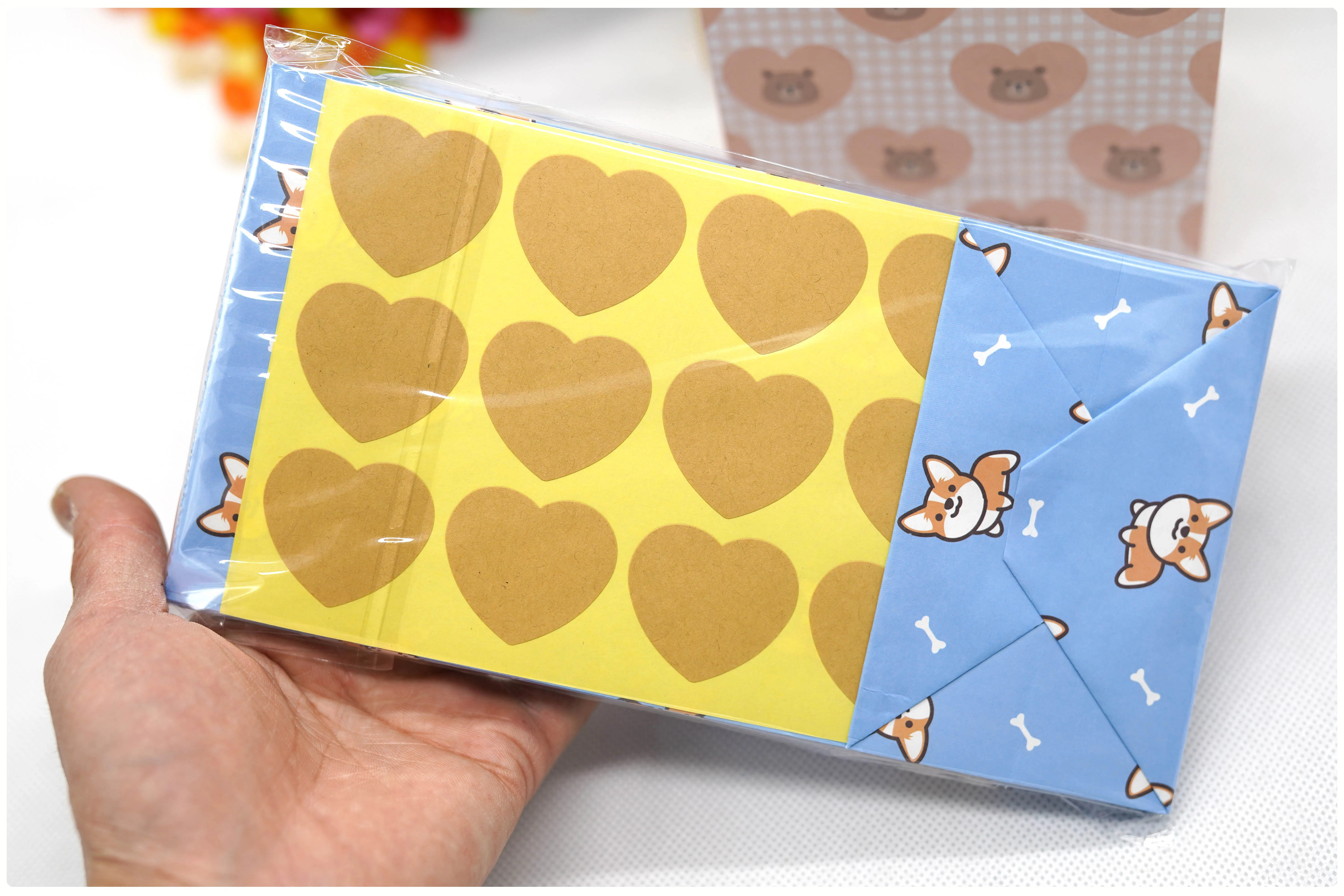 Бумажный пакет с милыми животными стоячие красочные пакеты подарочная упаковка