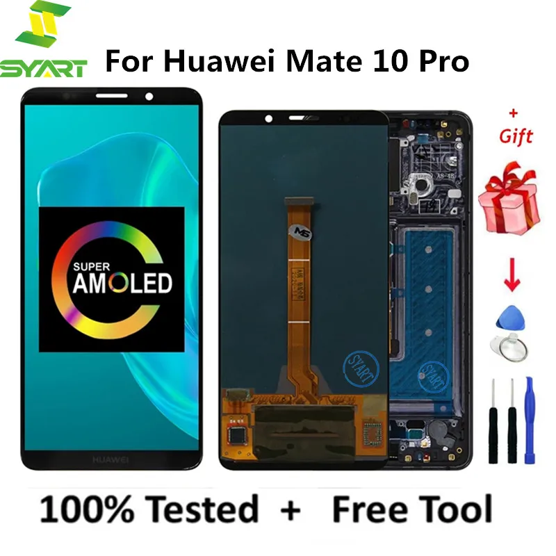 ЖК-экран для Huawei Mate 10 Pro BLA-L09 LCD дисплей протестированная рамка Mate10 Сенсорный экран