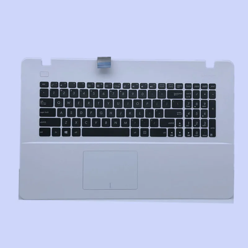 

New Original Laptop palmrest with US standard Keyboard for ASUS X751NV X751SJ X751SA X751YI X751MJ