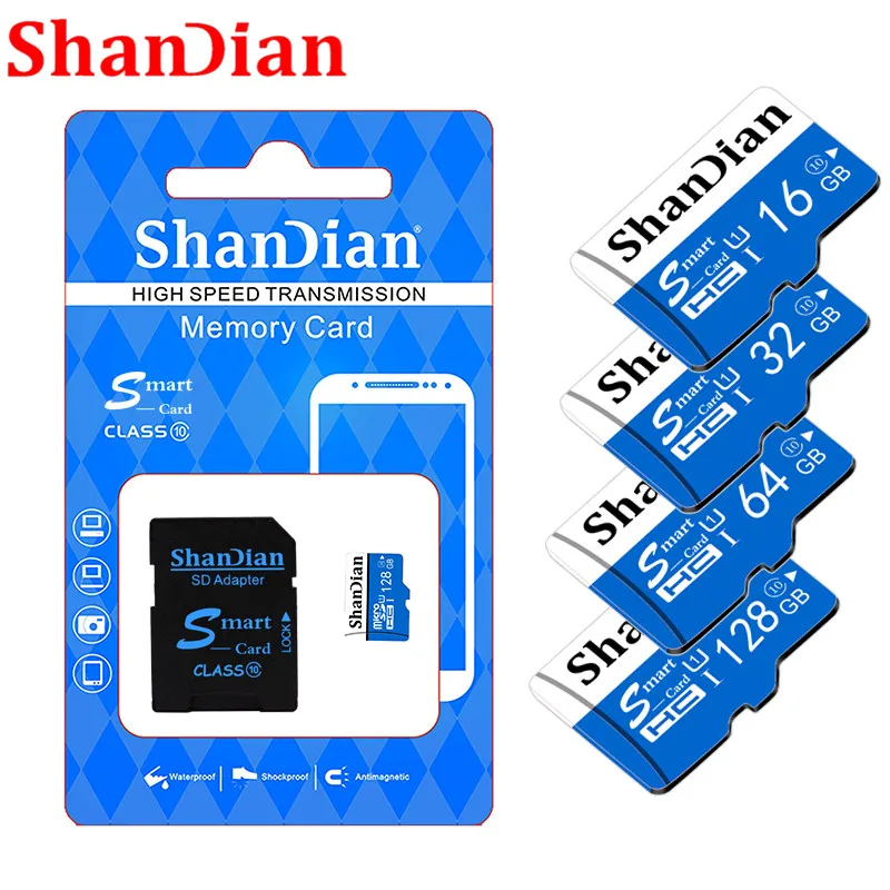 Карта памяти Micro SD класс 10 128 ГБ 8 16 32 64 ГБ|Карты памяти| |