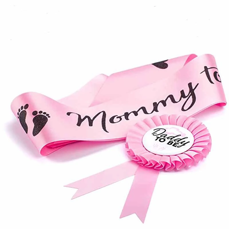 Baby Shower Oh для маленьких девочек розовое золото в горошек украшения посуда Пол