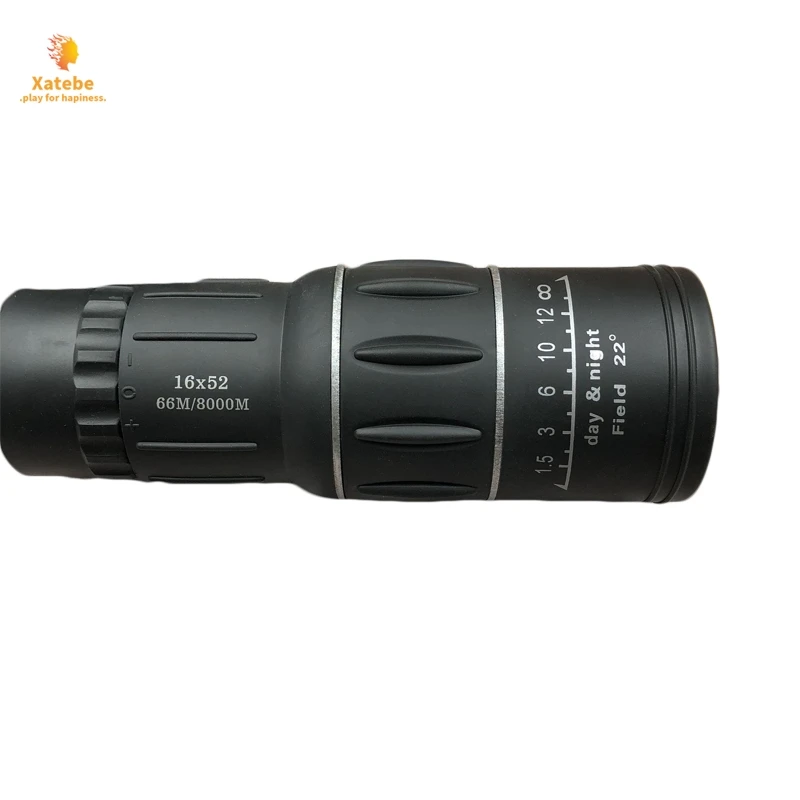

16X52 Monocular HD Telescope Night Vision Scope Long Range Monocular For Camping Bird-Watching Day And Night Outdoor gift new