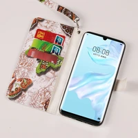 luxury leather case for huawei p20 lite cases flip wallet cover for huawei p20 pro case on for huawei p30 lite phone cover case