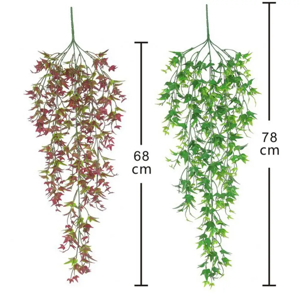 

1Pc Home decor artificial Silk Vine Plant Rattan Wicker Willow Wedding Home Hanging Decor