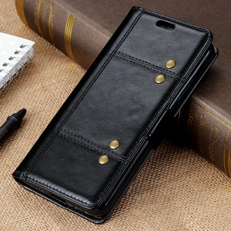Роскошный чехол книжка из ПУ кожи в стиле ретро для Huawei P30 /P30 Pro / P 30 lite бумажник с