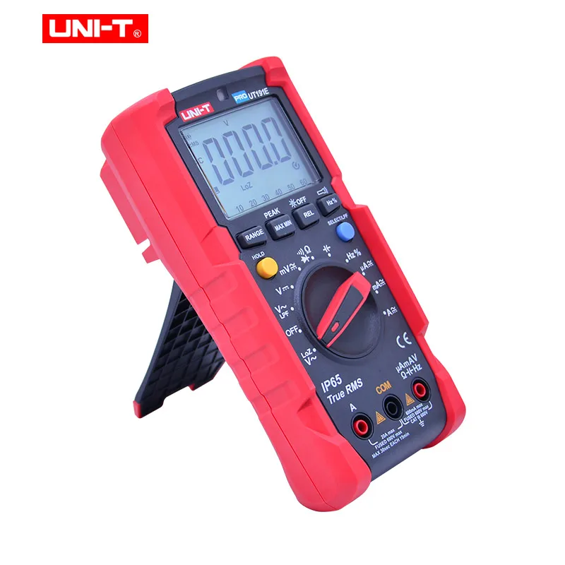 UNI-T Tester Digital Multimeter Profesional UT191T UT191E True RMS Auto Range DMM 20A Ammeter 600V Count 6000 DC AC Capacitor |