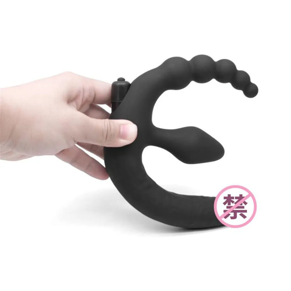 Реалистичный фаллоимитатор вибратор страпон Анальный бисер ягодицы пробка