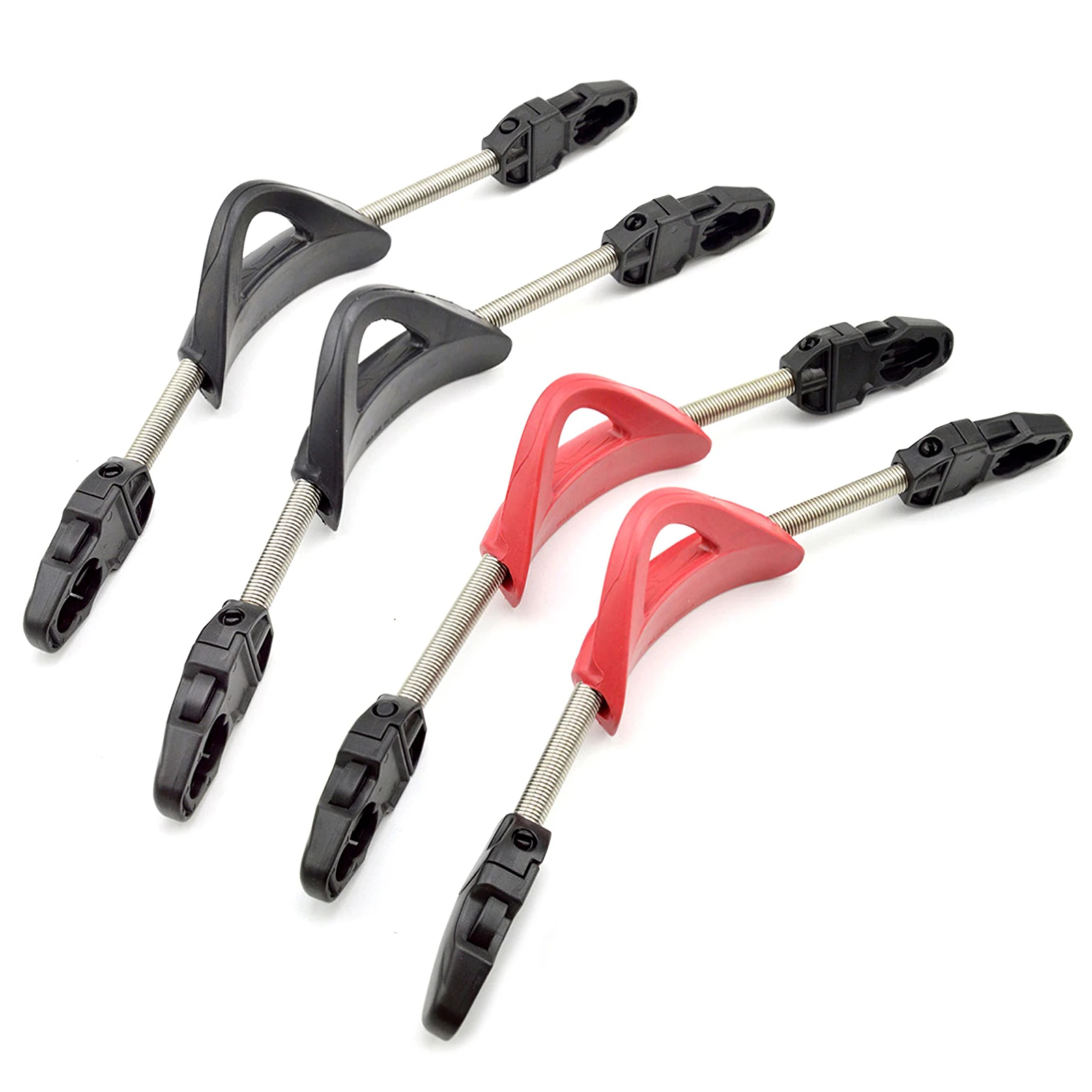 2PCS Scuba Diving Fin Spring Heel Strap With Quick Release Buckles Open Heel Dive Fins Spring Strap Rustproof Stainless Steel