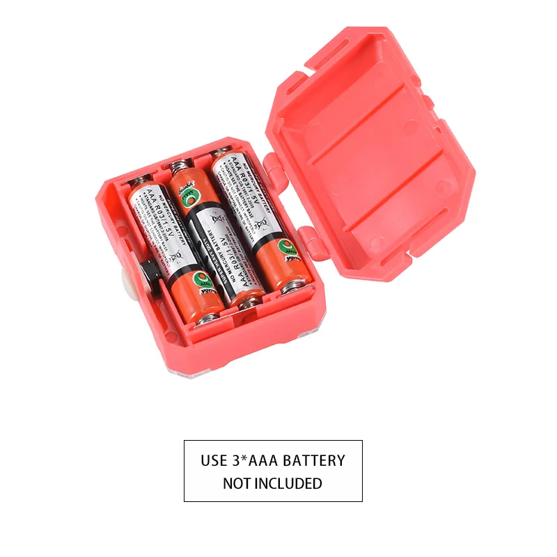 

GIJOE led portable headlight waterproof plastic shell 3*AAA battery 4 modes 1000LM head lamp hiking fishing lantern