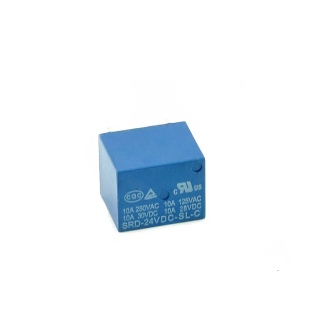 1 шт. SRD 24VDC SL C 10A Мощность реле PCB Тип T73 24V 5 футов C|Смарт-гаджеты| |