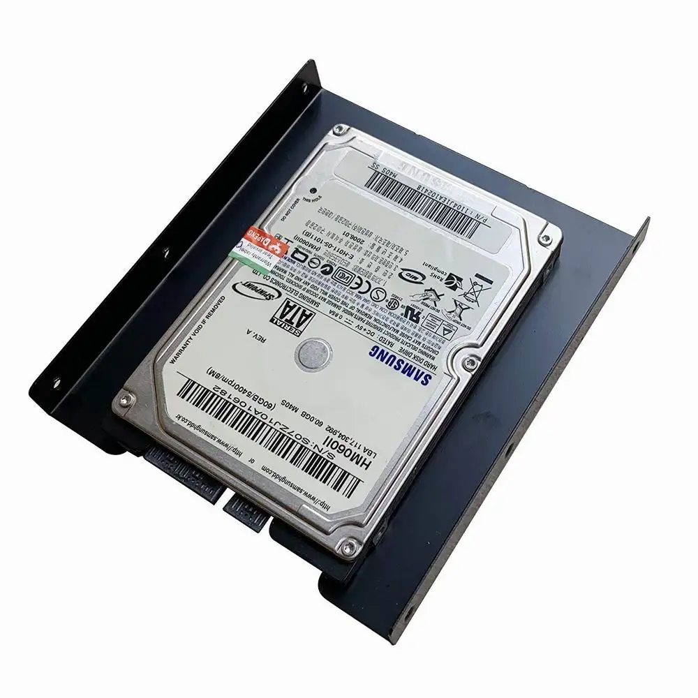 Полезный металлический монтажный адаптер 2 5 дюйма с SSD HDD на 3 док станция 8 винтами