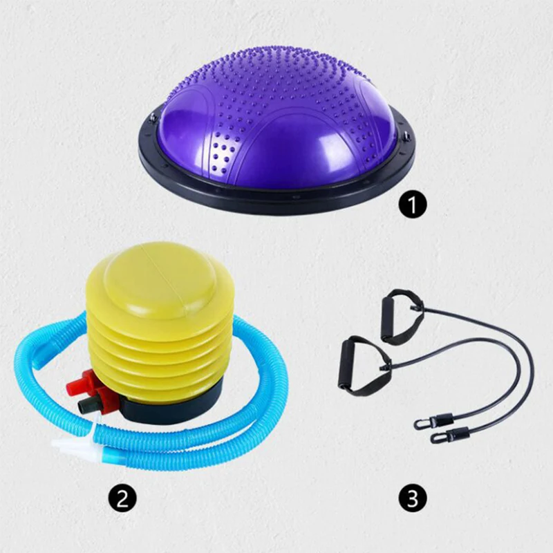 Рухсин 58см домашняя фитнес-йога балансная мяч пилатес оборудование укрепить большой