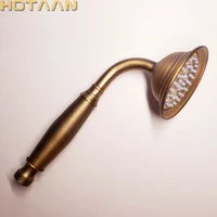 solid brass made antique brass color handheld shower lluxury batnroom hand shower head yt 5142