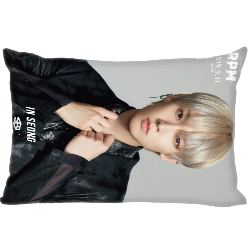 

Наволочка Inseong SF9 прямоугольная, шелковая, двусторонняя, с принтом, для дома, спальни, гостиной