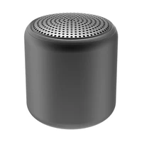 mini macaron bluetooth speaker outdoor portable portable heavy bass round small steel cannon gift audio