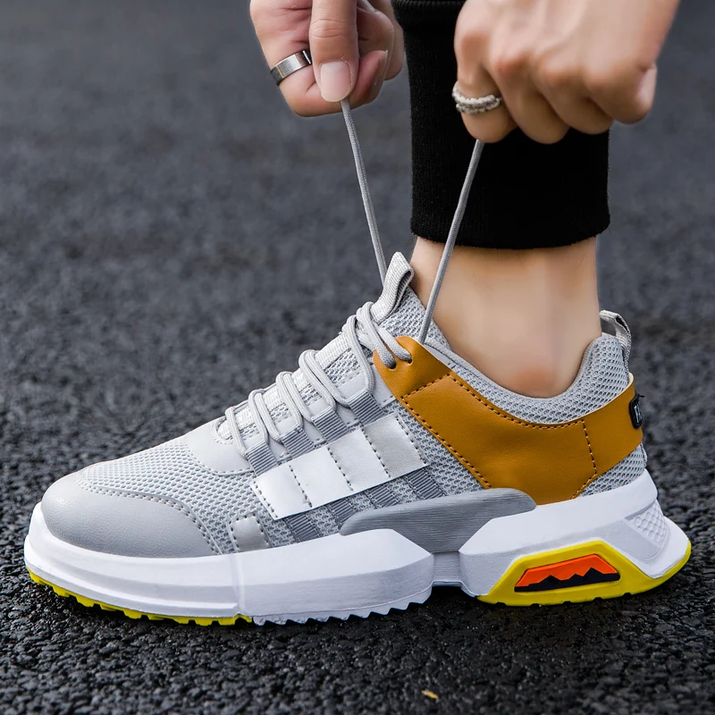 2019 Harajuku Autumn Vintage Sneakers Men Breathable Mesh Casual Shoes Comfortable Fashion Tenis Masculino Adulto | Обувь