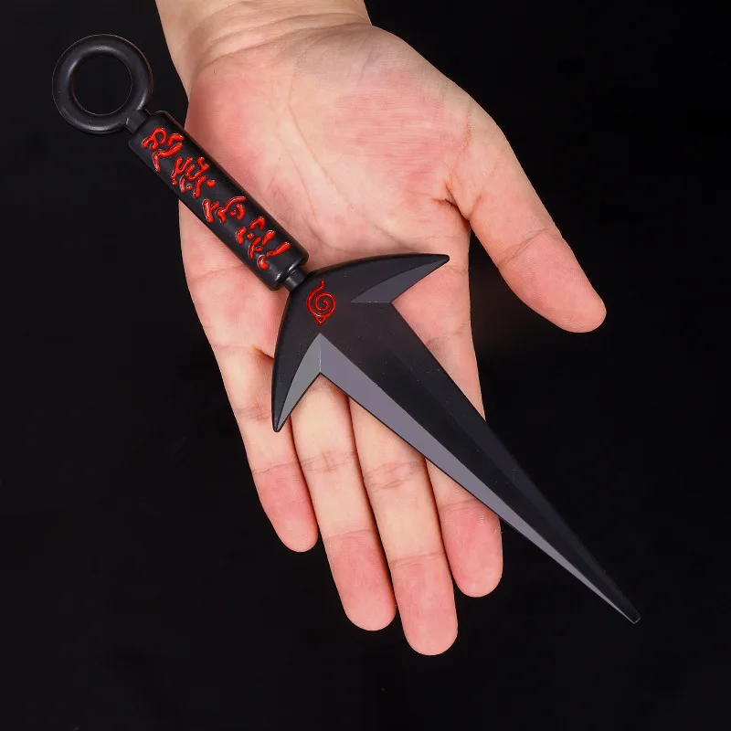 Искусственные мечи из сплава Kunai 4-го поколения модель Sasuke оружие Наруто игрушки