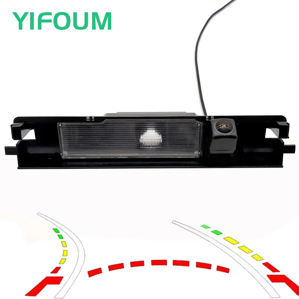 

AHD Fisheye Starlight Night Vision Dynamic Trajectory Car Rear View Wireless Backup Camera For Toyota Yaris 2008 2009 2010 2011