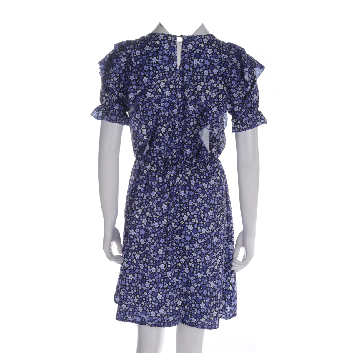

2021 Fashion Women Floral Dress Sexy Ruffled Waist Hugging Lace-up Smocking Elegant Princess Dress Summer Sundress
