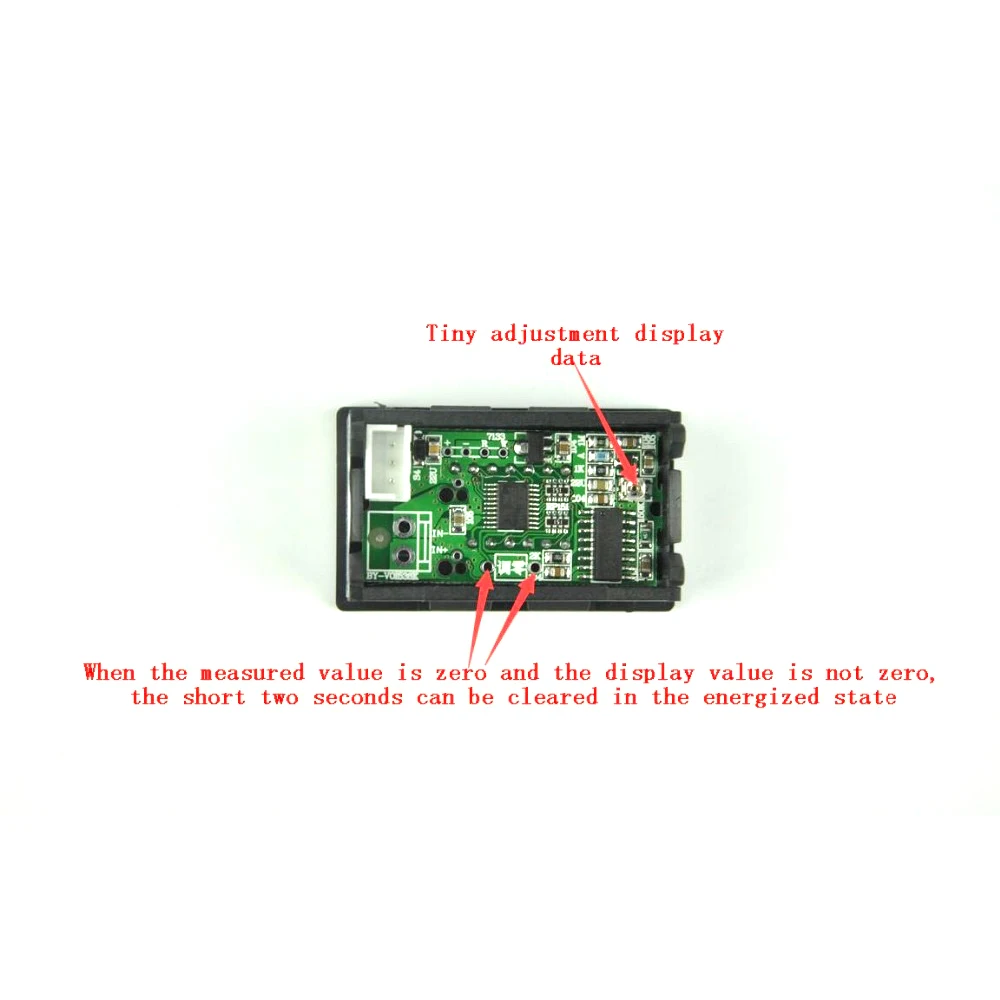 Высокоточный 5Bit DC Вольтметр 0-200V 100V 50V 33V 10V LED Цифровой вольтметр напряжение Панель