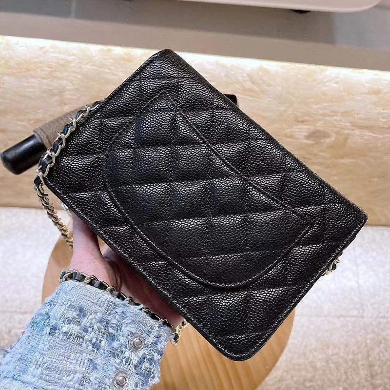 

Pure Color Elegant Fashion High Quality Casual Women's Designer Chain Handbag Light Simplicity Classic Versatile Shoulder Bag