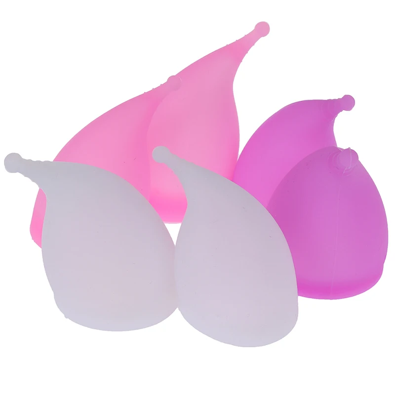 1/2PCS Medical Grade Silicone Menstrual Cup Feminine Hygiene Copa Lady Period Coppetta Mestruale Coupe | Красота и здоровье