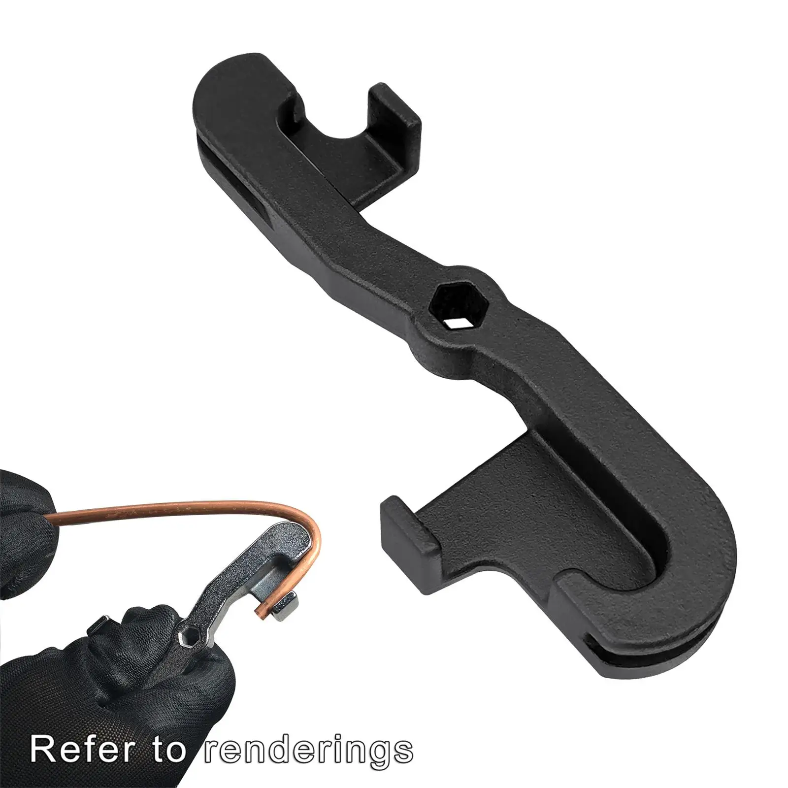 

Practical Brake Pipe Bender Automotive Hand Held Tool Metal Easily Use