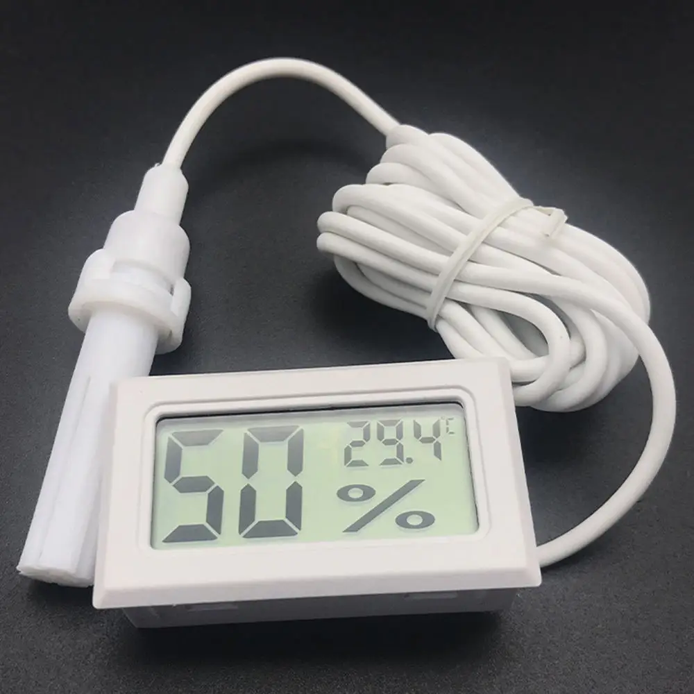 LCD Probe External Household Indoor Thermometer Aquarium Fish Tank Terrarium Reptile Frog Snake Digital | Инструменты