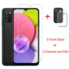 Для Samsung Galaxy A03s стекло для Samsung Galaxy A03s A52s A12 Nacho A22 A32 A52 A72 5G M32 Закаленное стекло Защитная пленка для экрана