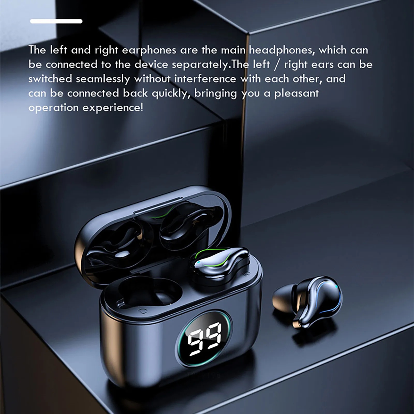 

Earphone bluetoothBluetooth 5.0 earphones TWS wireless earphones mini earbuds stereo earphones with charging case airpods