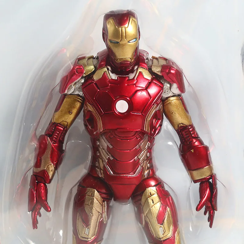 Marvel легенды ЖЕЛЕЗНЫЙ ЧЕЛОВЕК Марк XLIII MK43 ПВХ экшн-фигурка коллекционная игрушка |
