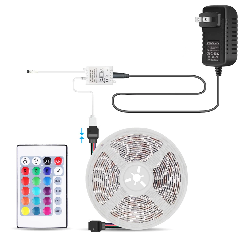 Светодиодный светильник RGB с гибким водонепроницаемым пультом дистанционного