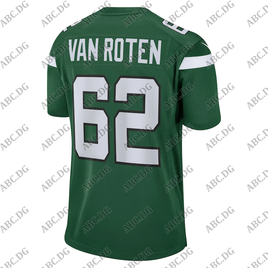 

Customized Stitch Men Women Kid Youth New York Greg Van Roten Gotham Green Game Jersey 4XL 5XL 6XL