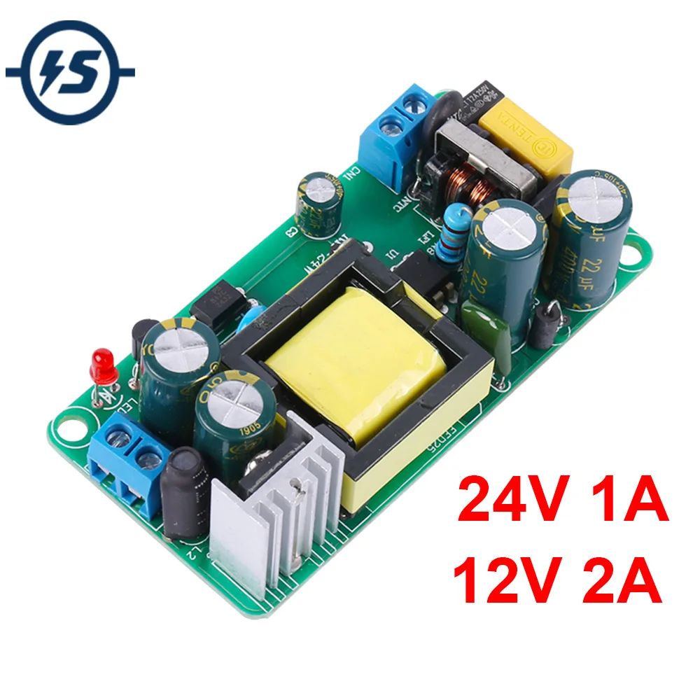 AC-DC выключатель источника питания 12 Вт/24 Вт понижающий модуль AC 85-265 в DC В 2 а/24 1 А