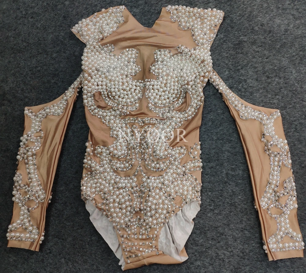Женское сексуальное боди для бара ночного клуба венецианские жемчужные