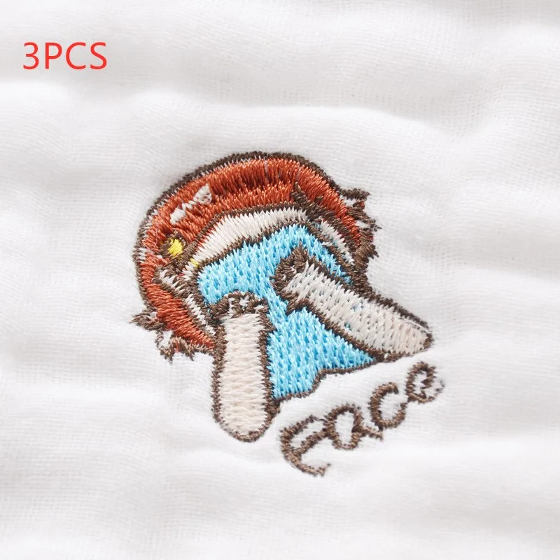 FACE x3PCS 6-слойное бальное платье хлопковое газовое детское мягкое полотенце для лица для Полотенца s мыть матерчатые носовые платки детская бутылочка для кормления вытирания слюней младенцев Полотенца s 30*30 см - Цвет: FACE x3PCS