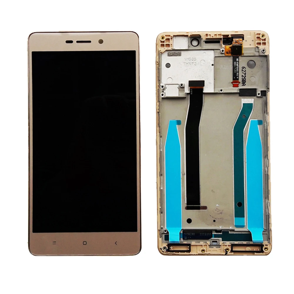100% Протестировано качество AAA LCD + рамка для Redmi 3 3S ЖК-экран Бесплатная доставка |