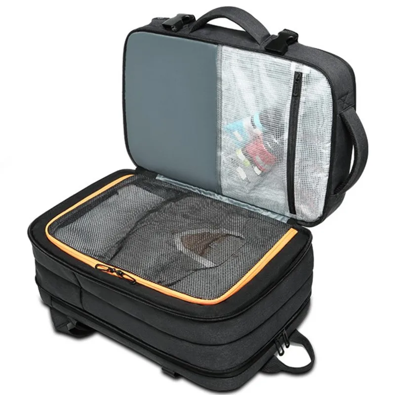 Men scalable 15.6 Anti Theft Laptop tablet backpack Usb charging man school bag oxford waterproof travel back pack Bags luggage