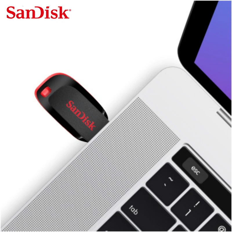 USB-флеш-накопитель SanDisk CRUZER BLADE USB 2 0 128/64/32/16/8/4 ГБ | Компьютеры и офис