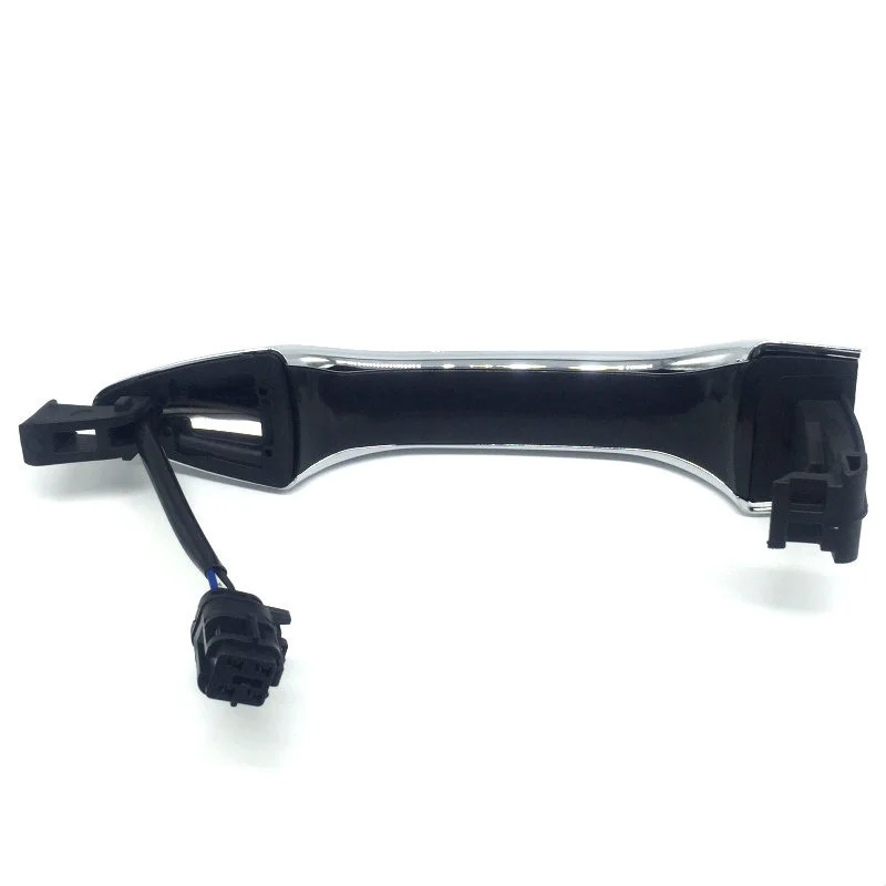 

geunine front Exterior Outside Door Handle Chrome LH RH Keyless entry with button For hyundai Tucson IX35 2011 2012 2013 2014