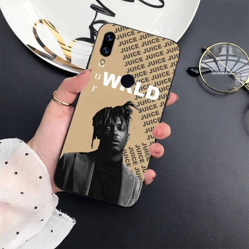 

Juice Wrld Death Race Hop Rap shell Phone Case For Xiaomi Redmi 4x 5 plus 6A 7 7A 8 10 mi8 8lite 9 note 4 5 6 7 8 pro