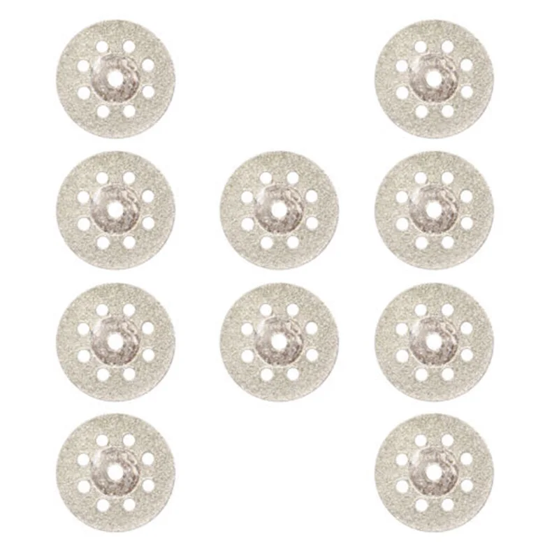 

10 PCS Diamond Cutting Wheel Saw Blades Cut Off Discs Rotary Tool Replacement