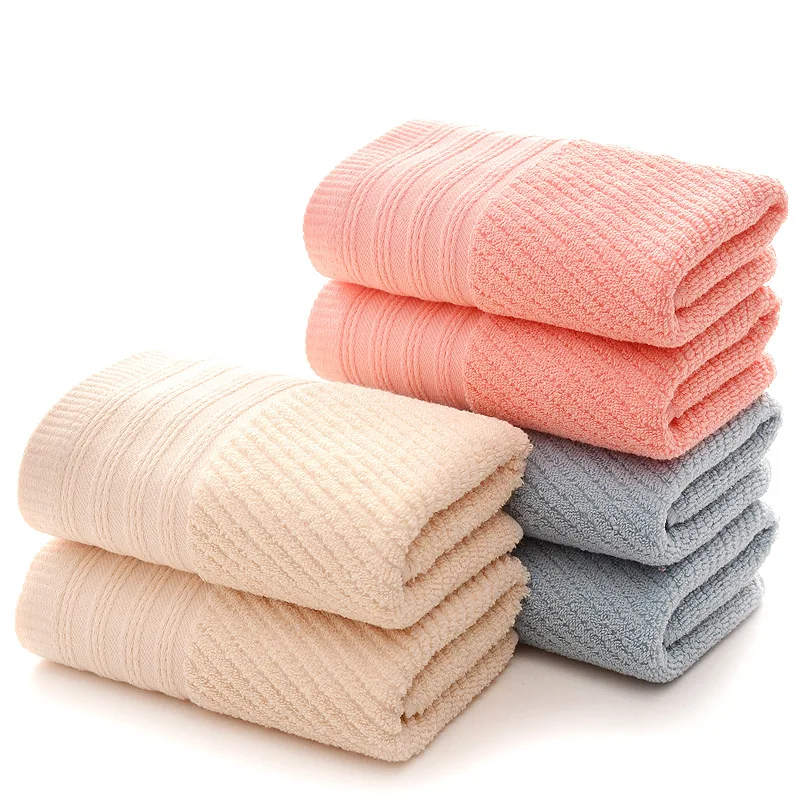Качественное мягкое однотонное полотенце из чистого хлопка оптом плотное
