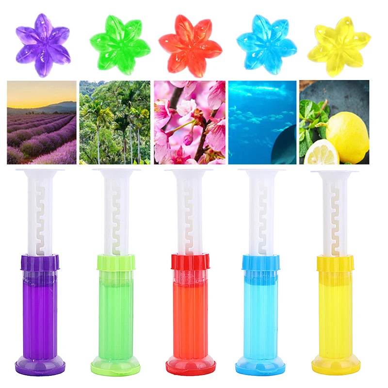 

1Pc Flower Aromatic Toilet Gel Toilet Deodorant Cleaner Toilet Fragrance Remove Odors And Leave No Traces Toilet Cleaner