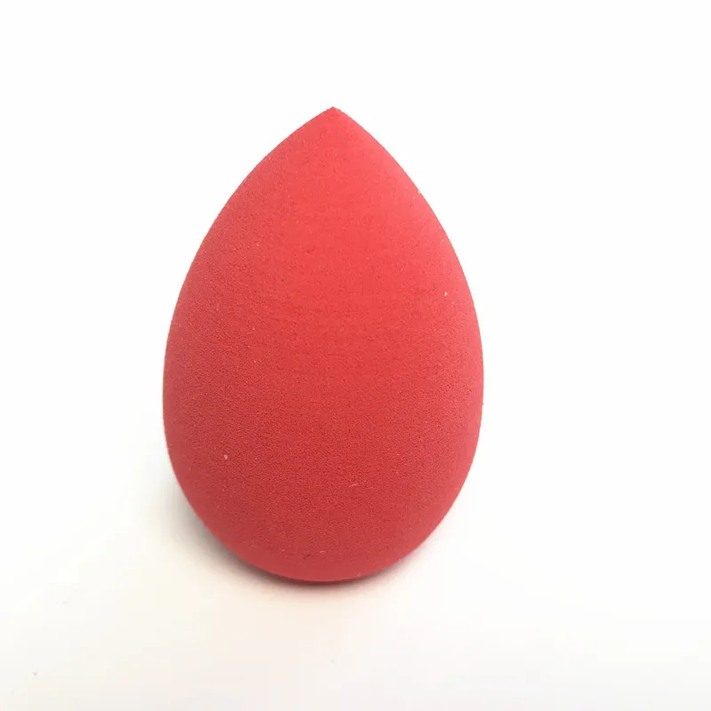 Red 1 шт. капли воды мягкая красота макияж Губка Puff brochas maquillaje Профессиональный pinceaux макияж набор pennelli trucco - Цвет: Red