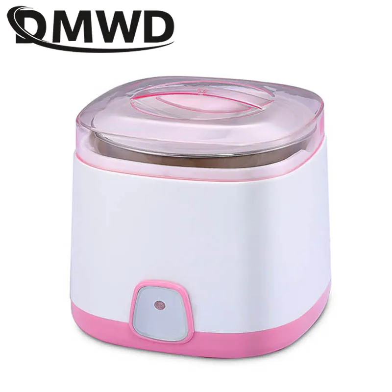 Автоматическая машина для приготовления йогурта DMWD с 3 баночками DIY инструмент